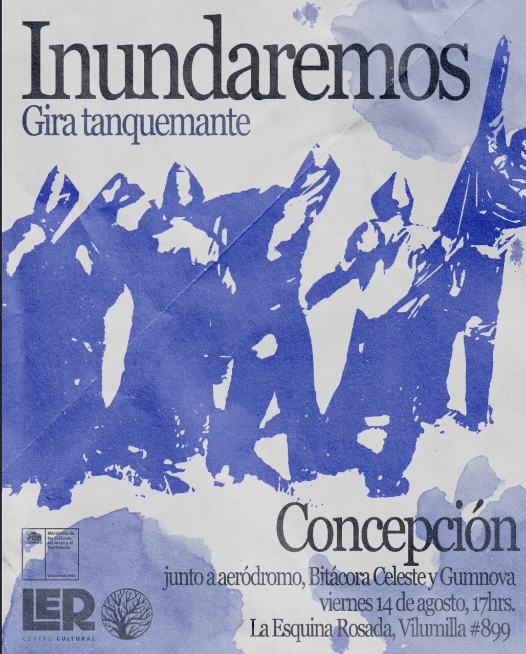 Concurso: Inundaremos comienza su gira en Concepción